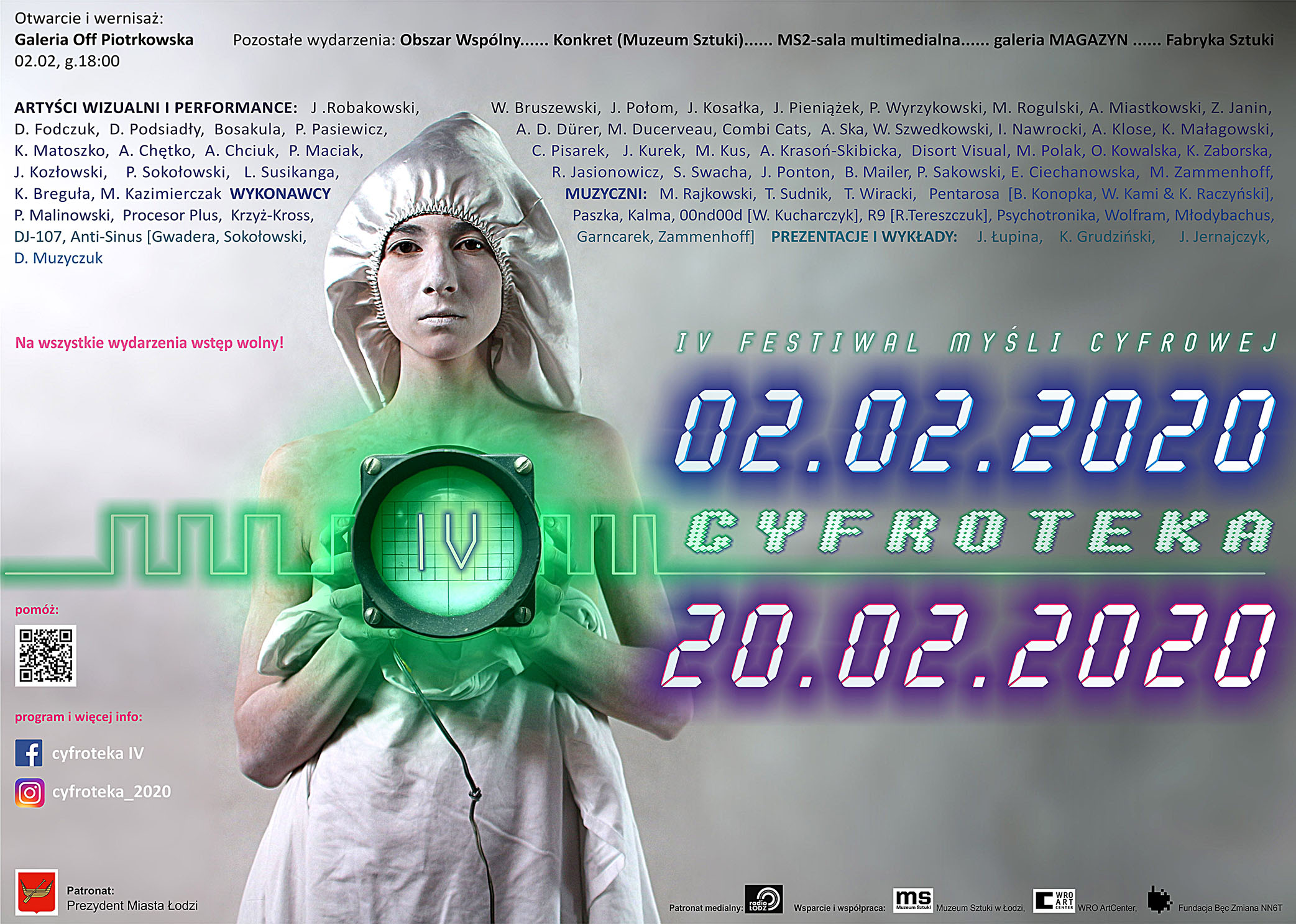 Plakat Cyfroteki 2020
